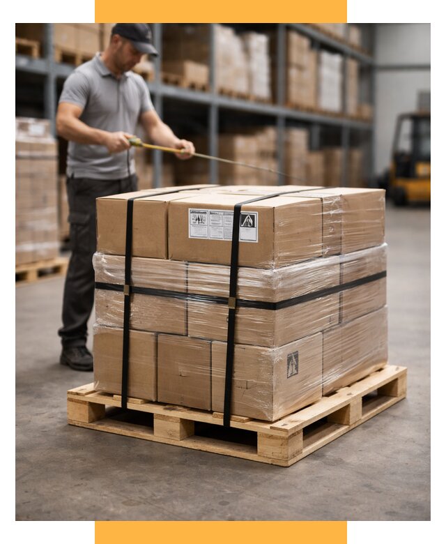 Упаковка и паллетирование грузов от 3647 р. | СетСервис-Рхв