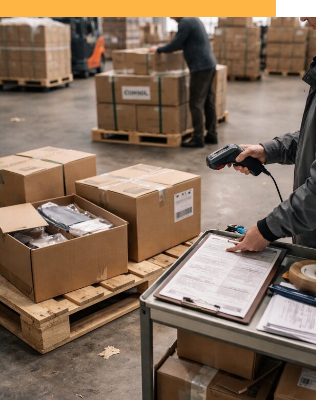 Сборные грузы из Китая: доставка, склад и таможня от 18756