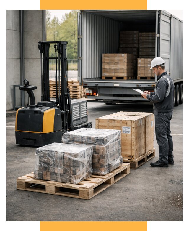 Доставка оборудования из Европы под ключ от 46890 р. | СетСервис-Рхв