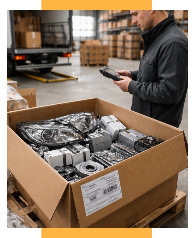 Доставка автозапчастей из Европы под ключ от 13025 р. | СетСервис-Рхв