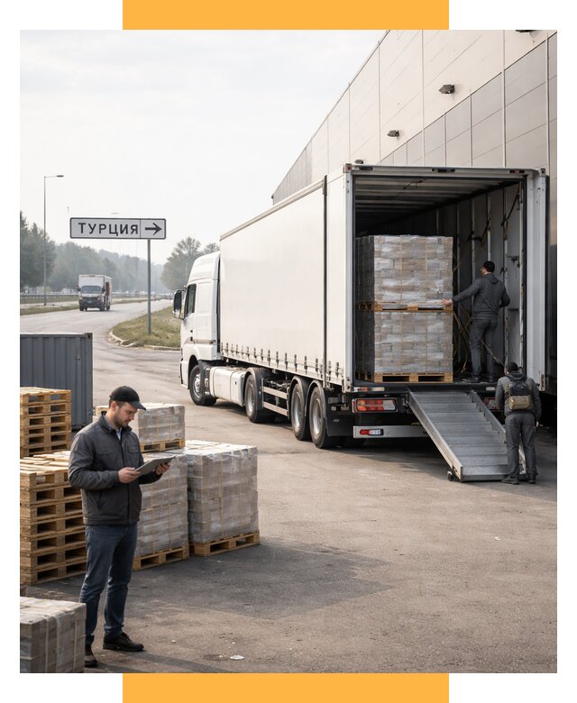 Автоперевозки и доставка фурой из Турции от 125040 р. | СетСервис-Рхв
