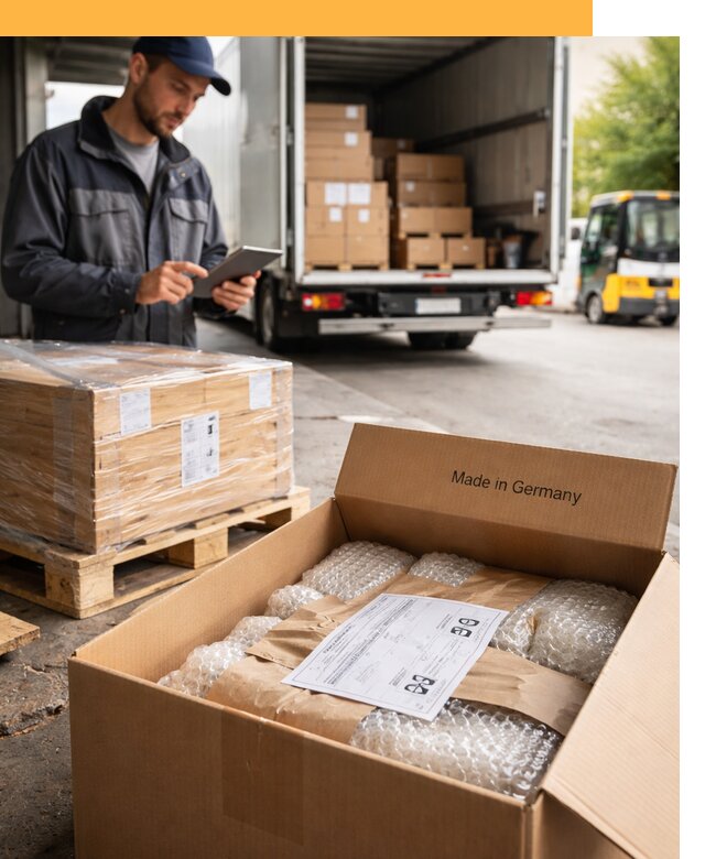 Доставка грузов из Германии от 46890 руб с таможенным оформлением