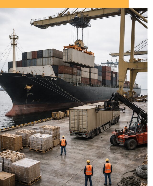 Морские перевозки из Индии: доставка FCL/LCL, таможня от 125040