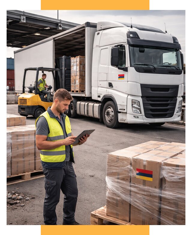 Автоперевозки из Армении от 98990 р. — услуги СетСервис-Рхв