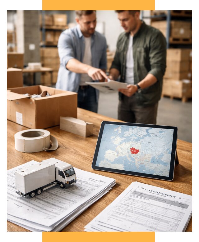 Доставка грузов в Чехию от 36470 р. - логистика СетСервис-Рхв