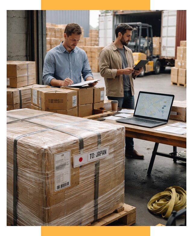 Доставка грузов в Японию от 26050 р., логистика СетСервис-Рхв