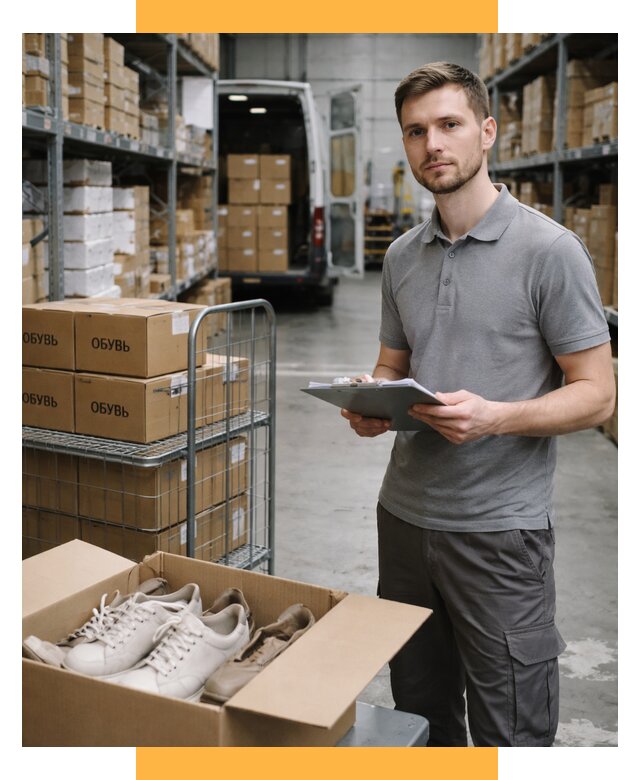 Доставка обуви из Китая и Турции от 4689 р. СетСервис-Рхв