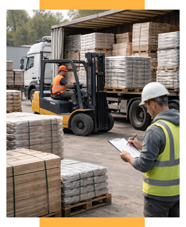 Перевозка строительных материалов от 5731 р. | СетСервис-Рхв