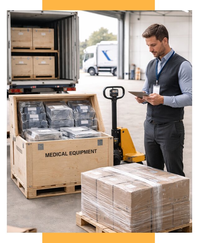 Перевозка медицинского оборудования от 15630 р. в СетСервис-Рхв