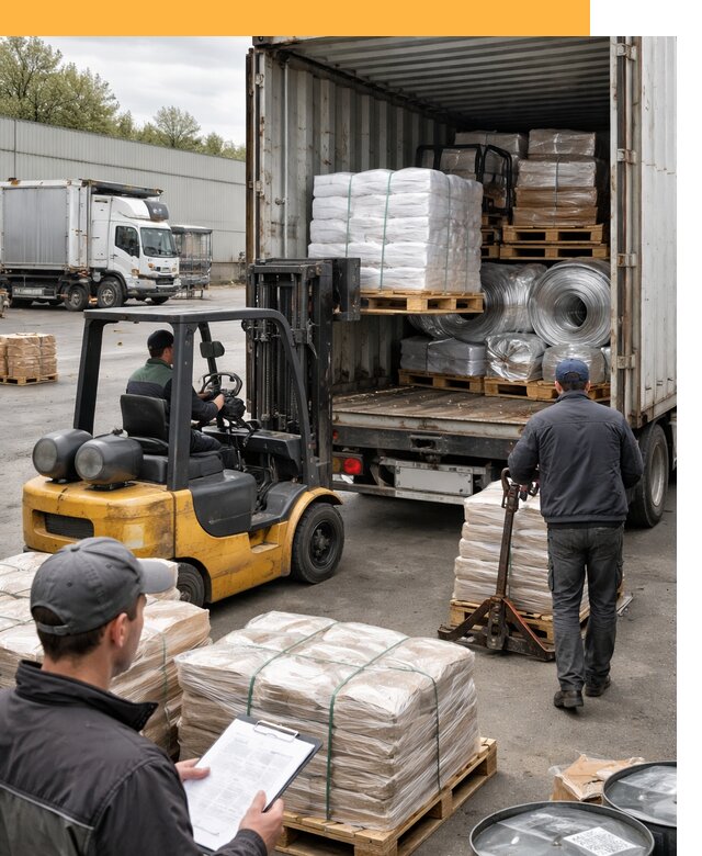 Международная перевозка сырья для производства от 6773 руб