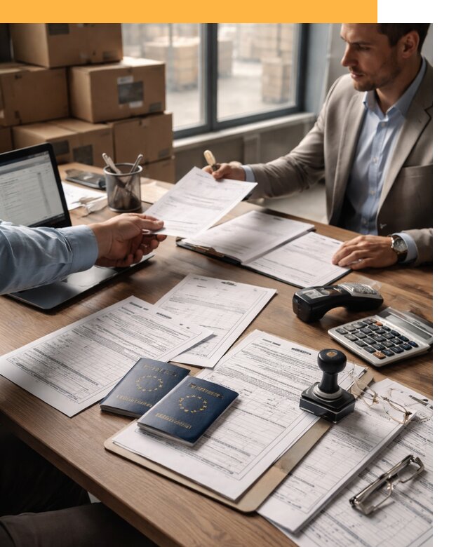 Таможенное оформление грузов из Европы от 8857 руб