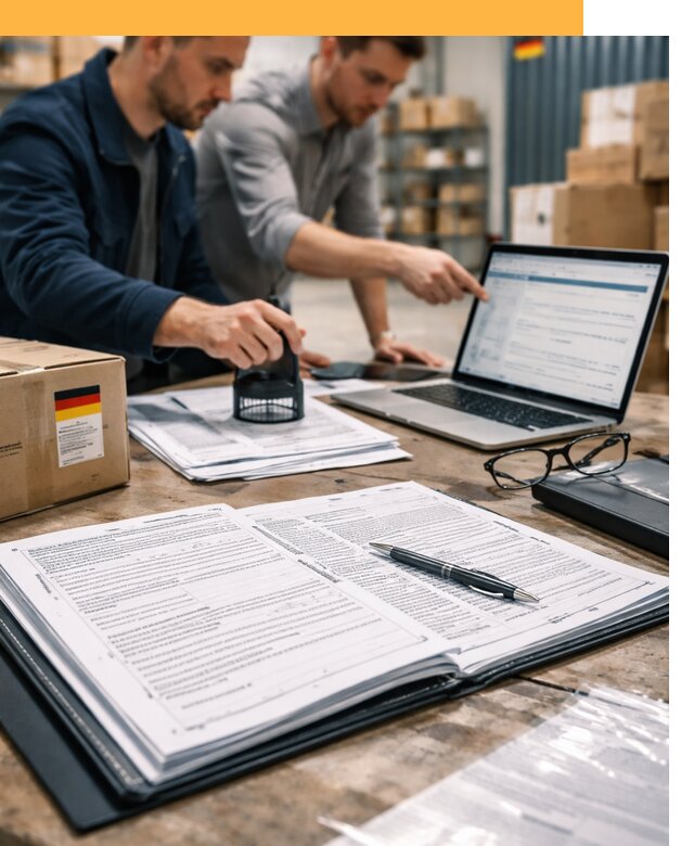 Таможенное оформление грузов из Германии от 9378 руб.