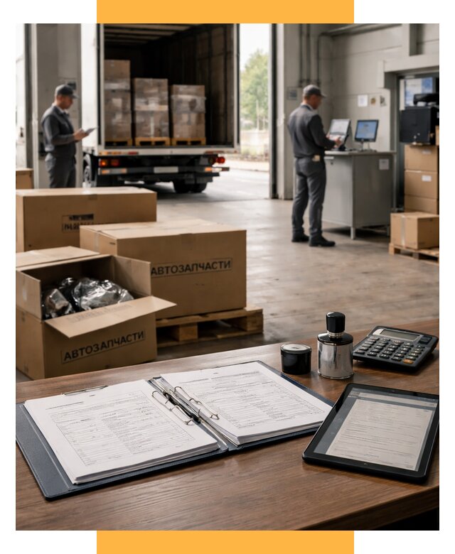 Таможенное оформление автозапчастей под ключ от 8857 р., СетСервис-Рхв
