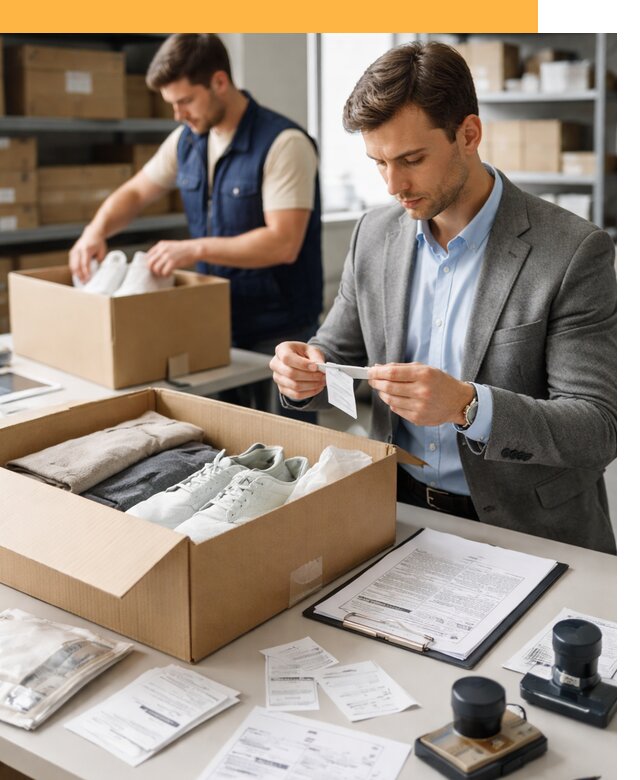 Таможенное оформление одежды и обуви по выгодной цене от 6773 руб