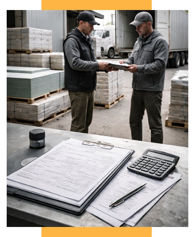 Таможенное оформление стройматериалов от 8857 р. | СетСервис-Рхв