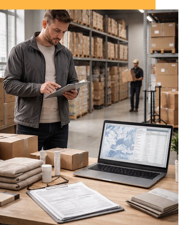 Закупка товаров в Европе под ключ: доставка, таможня от 7815 руб