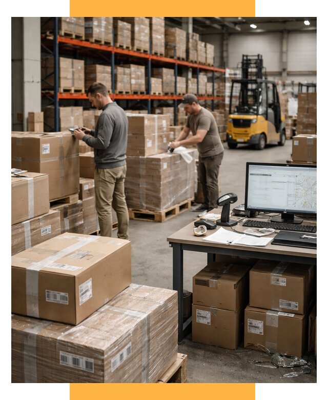 Склад консолидации в Европе от 6773 р., услуги СетСервис-Рхв