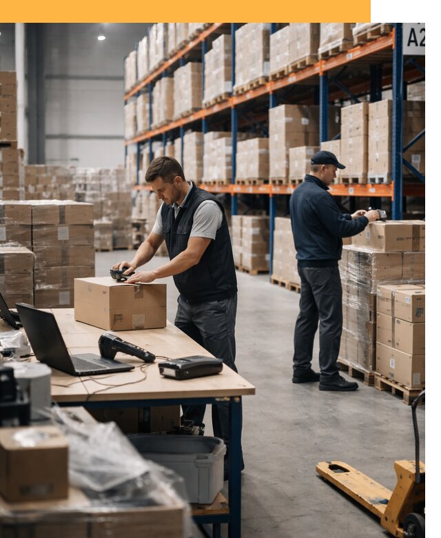 Склад консолидации в Европе: хранение, сортировка от 6773